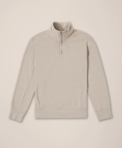 clearance cloudknit quarter zip