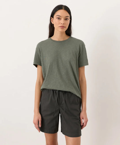 clearance featherweight slub relaxed crewneck tee