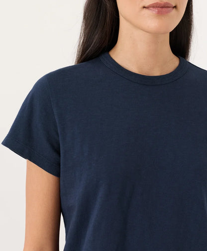 soft-slub essential crewneck tee