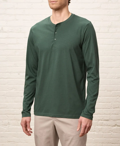 softspun long sleeve henley