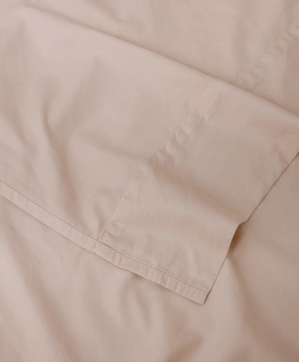 organic room service sateen flat sheet