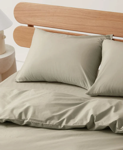 organic room service sateen sham 2-pack