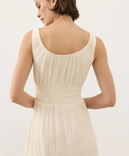 clearance coastal double gauze cami dress