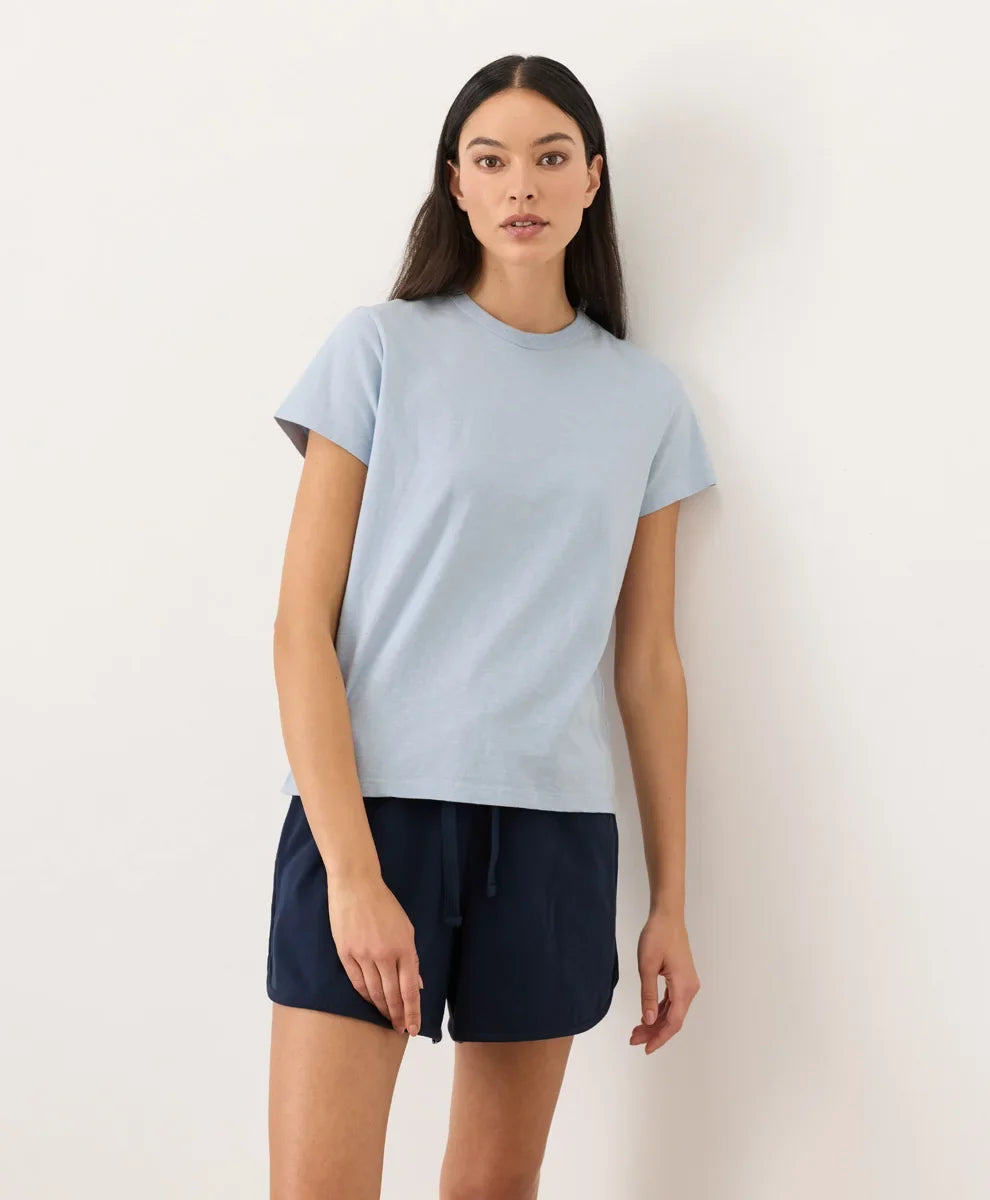 clearance soft-slub essential crewneck tee