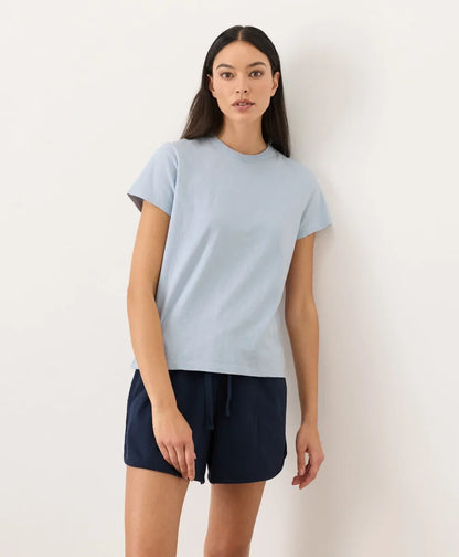 clearance soft-slub essential crewneck tee