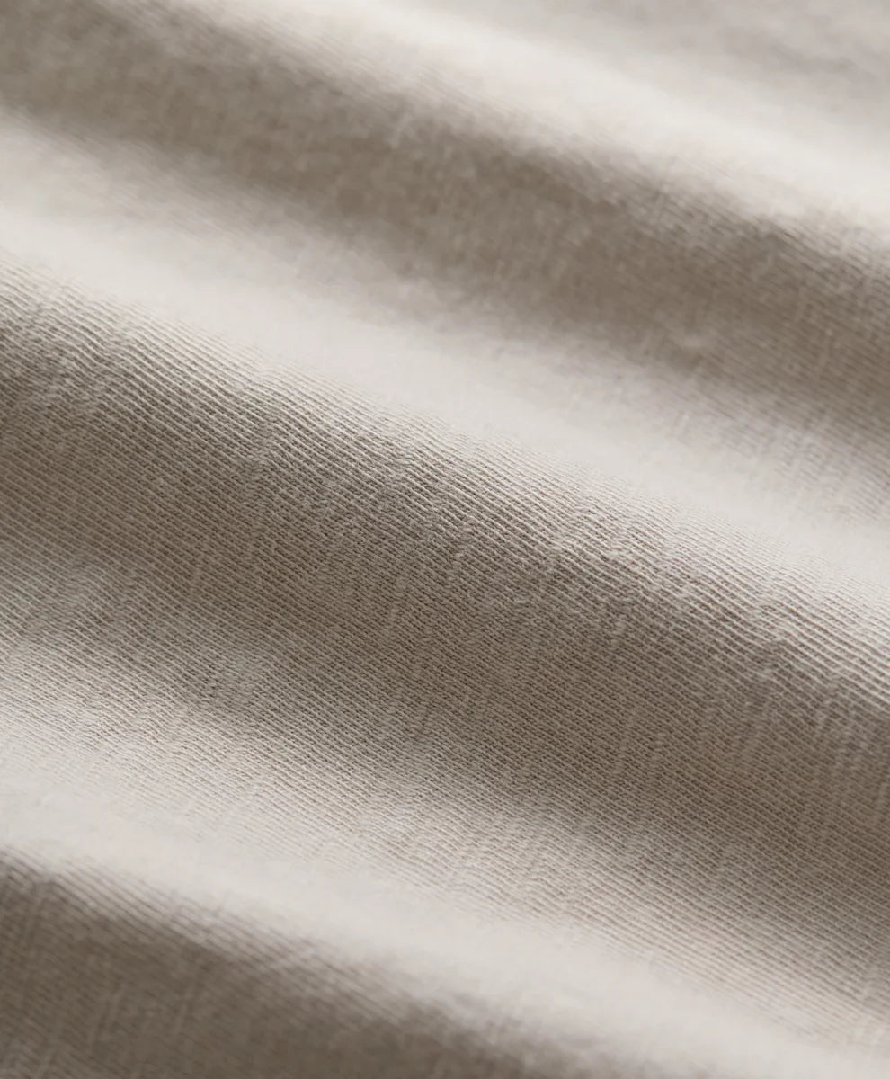 soft-slub essential crewneck long sleeve tee