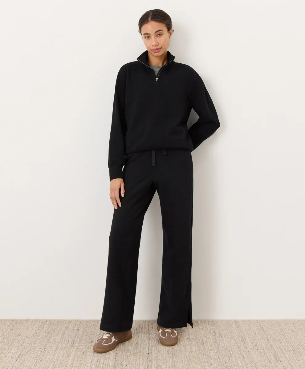 cloudknit wide leg pant