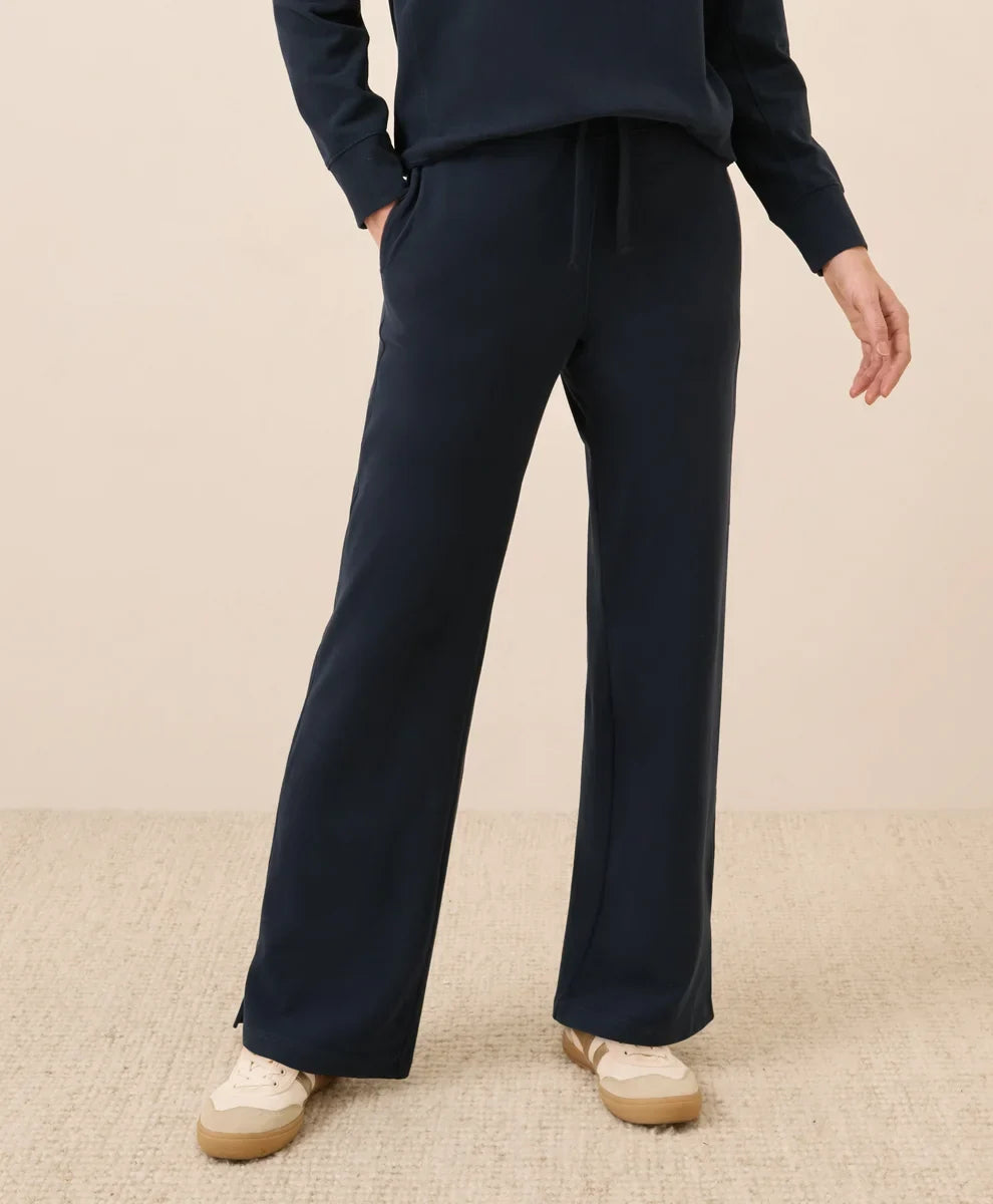 clearance cloudknit wide leg pant