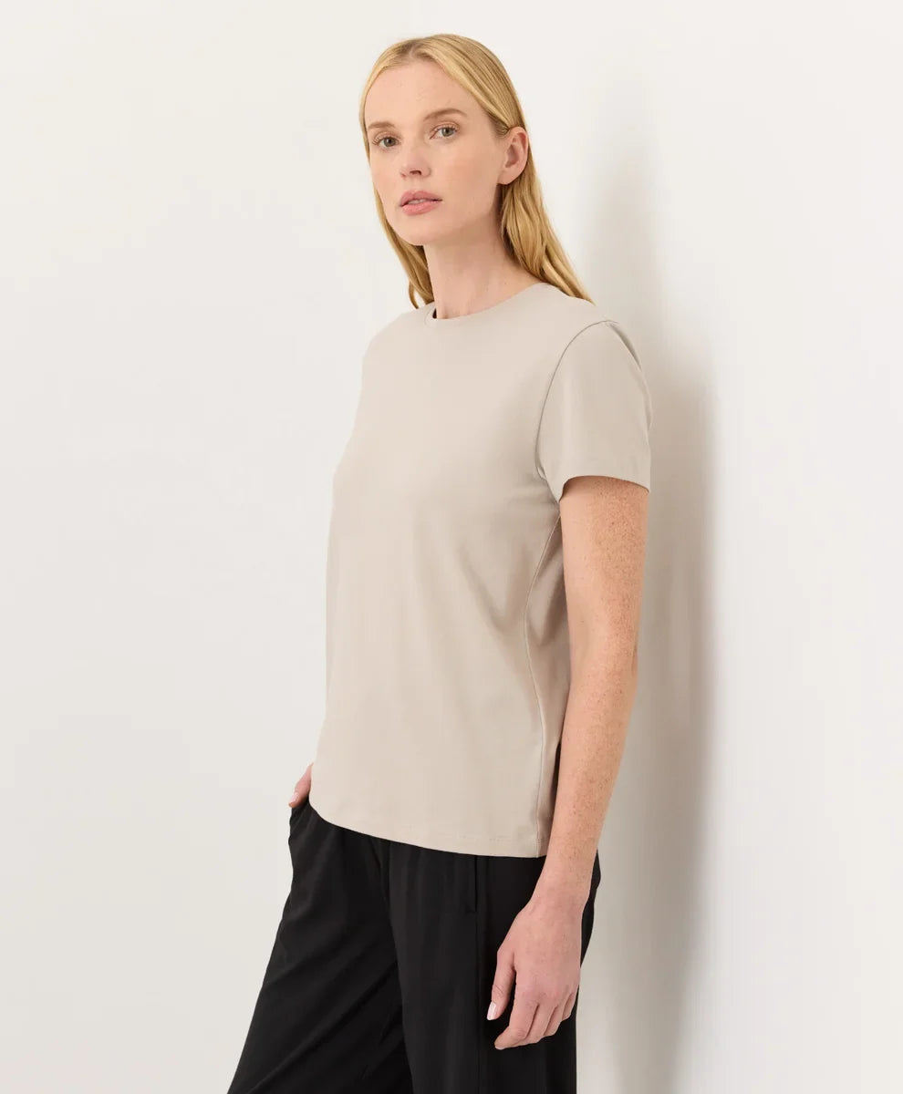 luxe essential crewneck tee