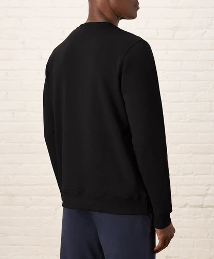 brushed fleece crew sweatshirt