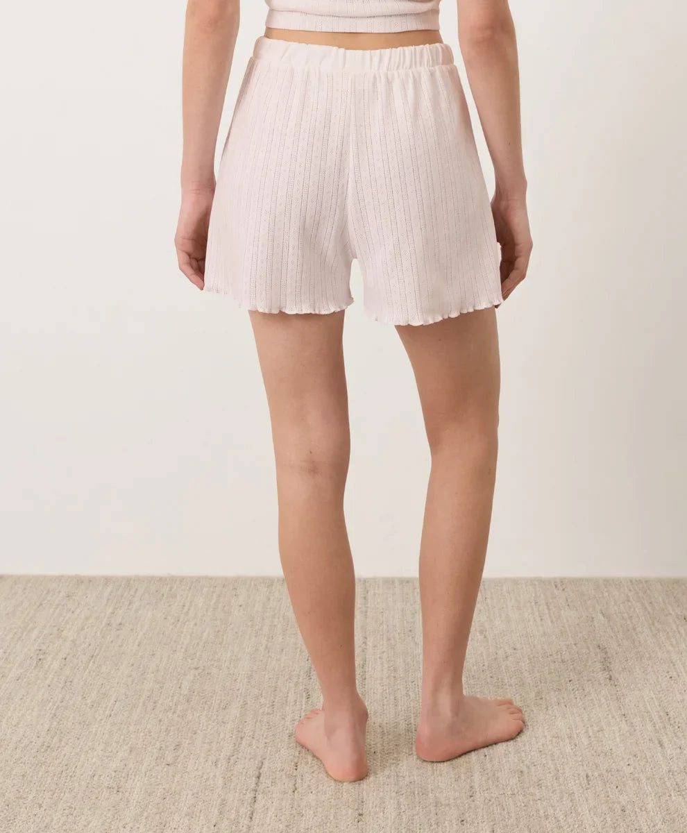 clearance pointelle short