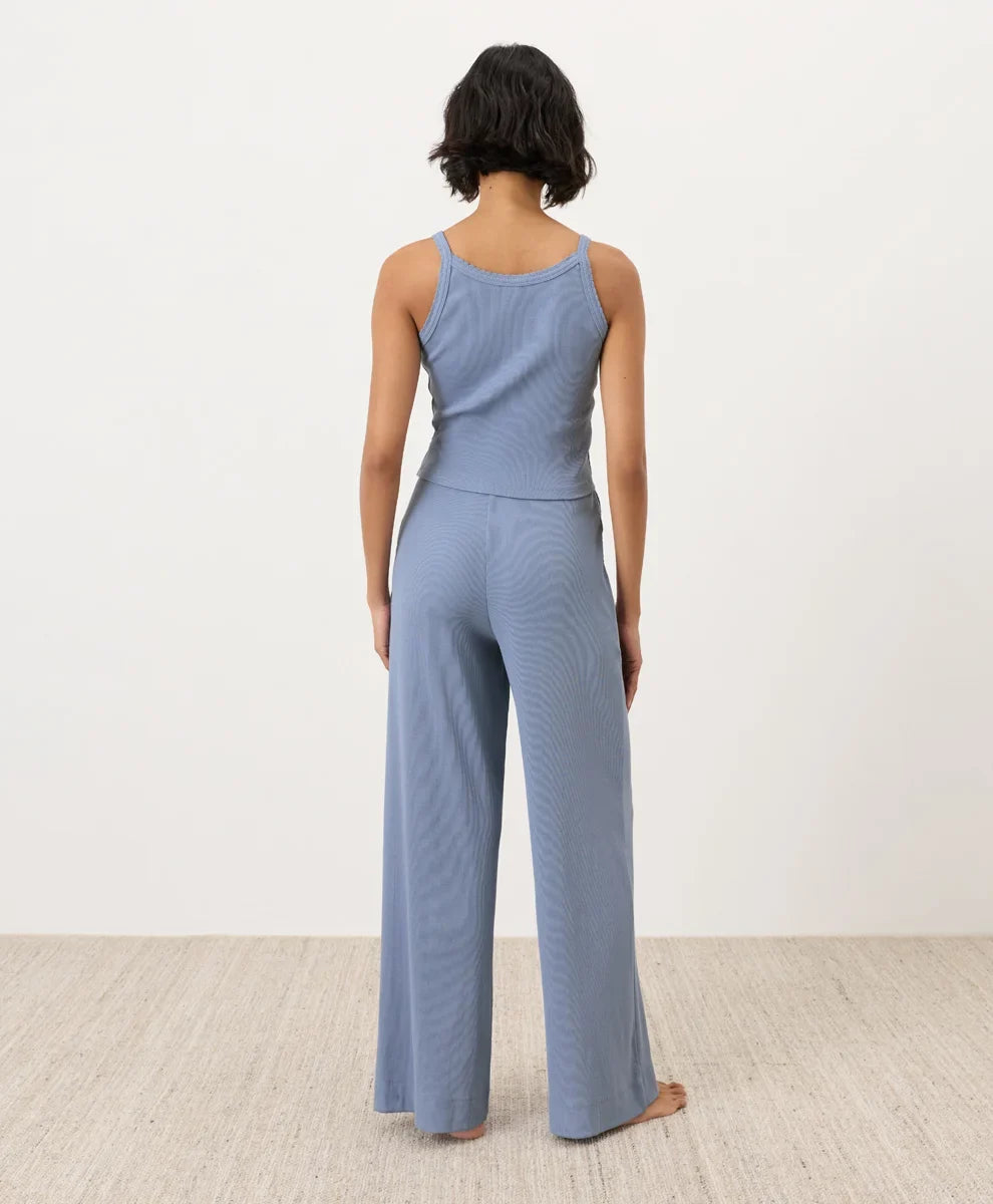 clearance dream rib wide leg lounge pant