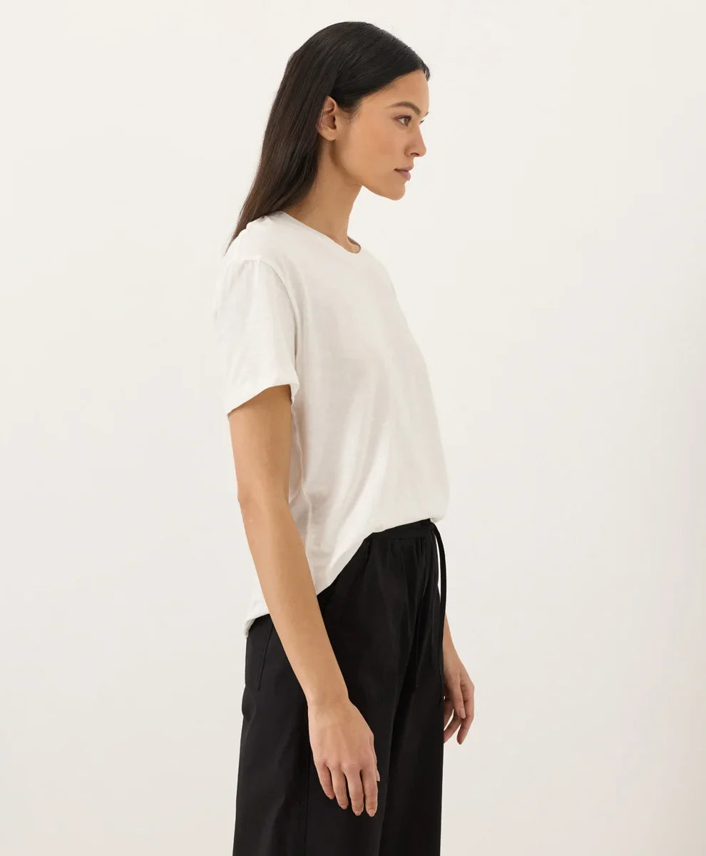clearance featherweight slub relaxed crewneck tee