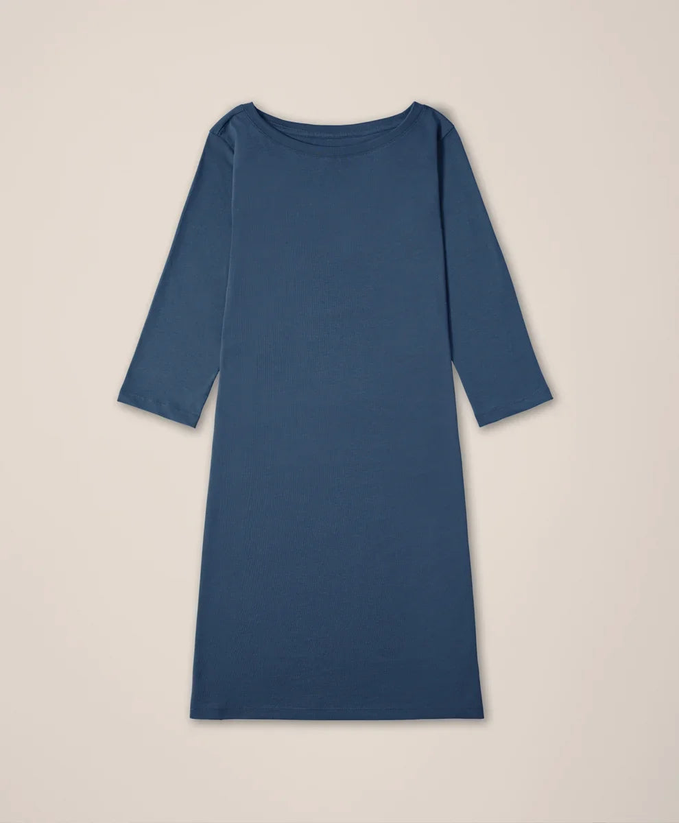 clearance softspun boat neck dress