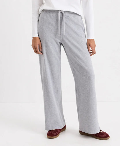 cloudknit wide leg pant