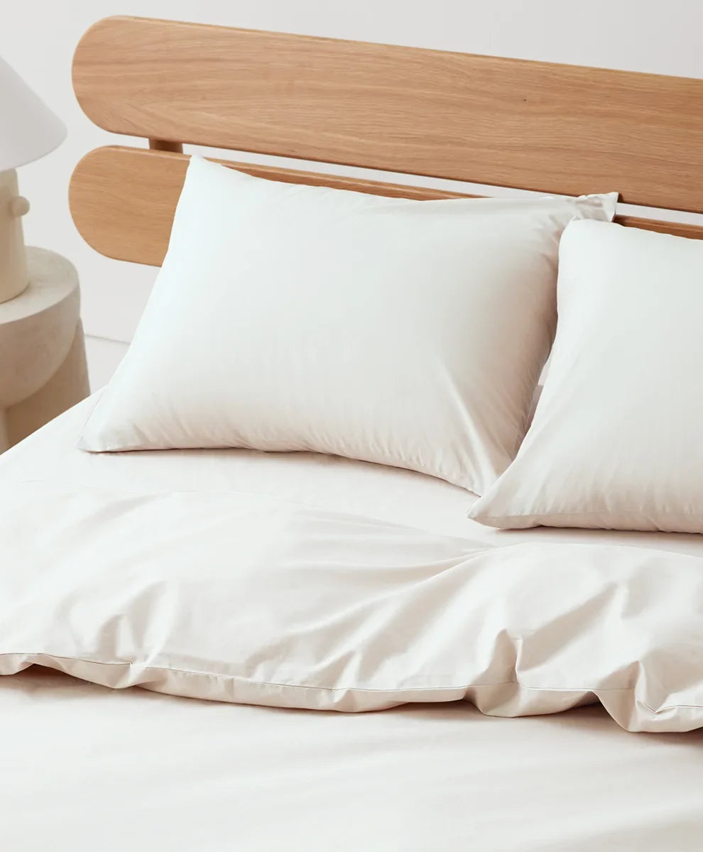 organic cool-air percale sham 2-pack
