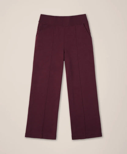 clearance airplane pintuck wide leg pant