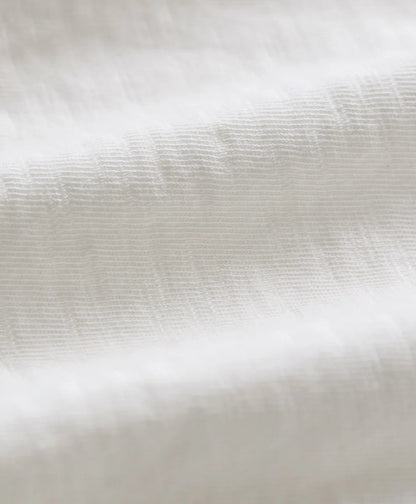 soft-slub essential crewneck long sleeve tee