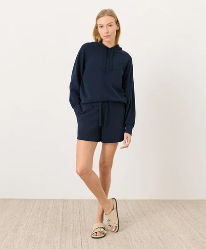 clearance cloudknit curved hem short