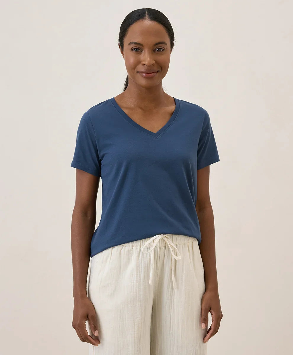 clearance softspun v-neck tee