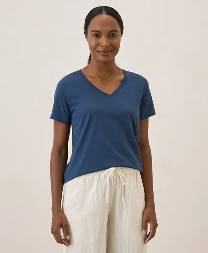 clearance softspun v-neck tee
