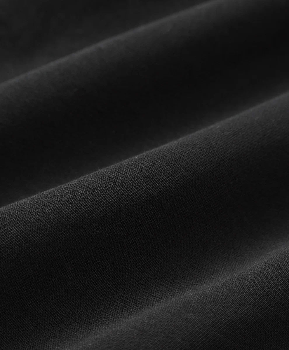 brushed fleece zip hoodie