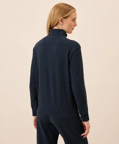 clearance cloudknit quarter zip