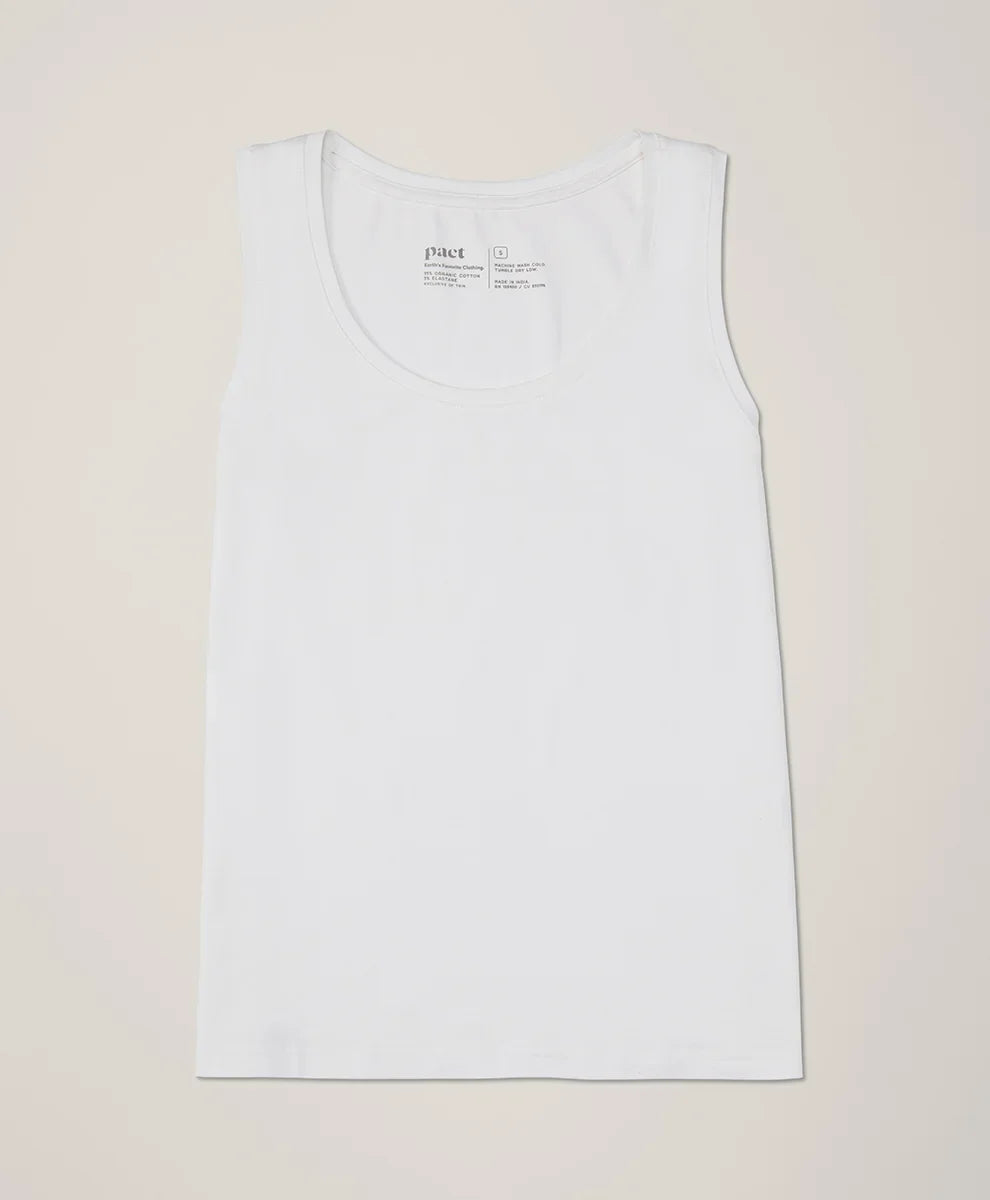 clearance luxe stretch jersey tank