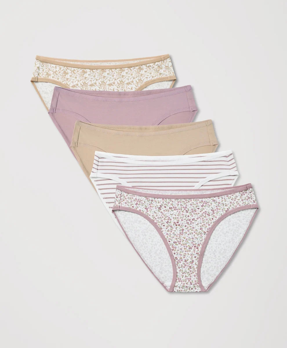 clearance everyday classic fit bikini 5-pack