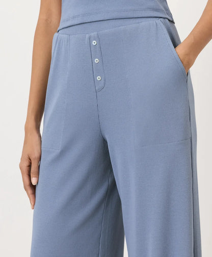 clearance dream rib wide leg lounge pant