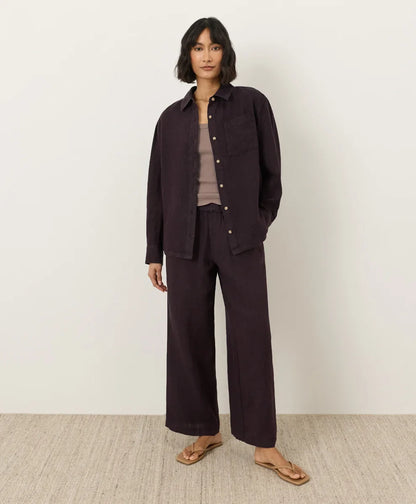 clearance linen relaxed shirt