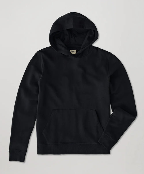 brushed fleece pullover hoodie