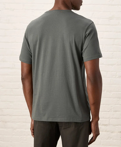 softspun essential pocket crew tee