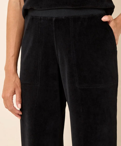 clearance pure velour wide leg pant