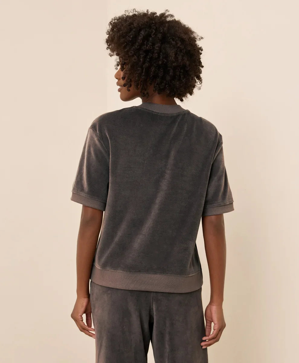 clearance pure velour sweatshirt tee