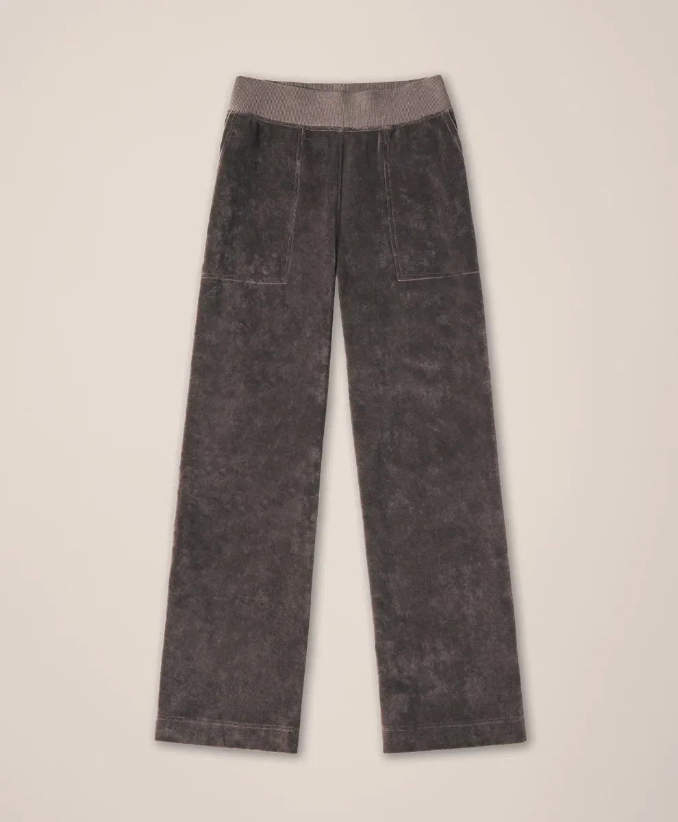 clearance pure velour wide leg pant