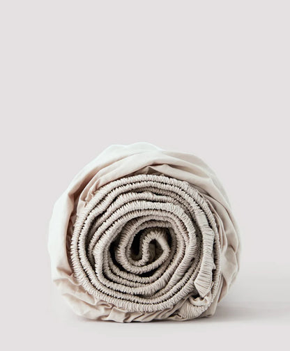 organic cool-air percale fitted sheet