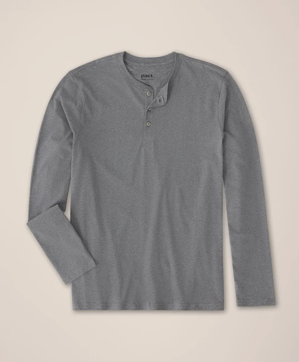 softspun long sleeve henley
