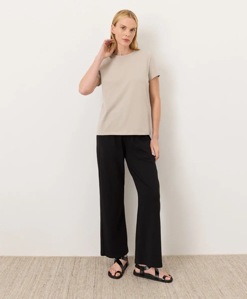 luxe essential crewneck tee
