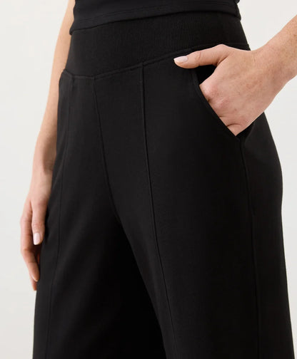 clearance airplane pintuck wide leg pant