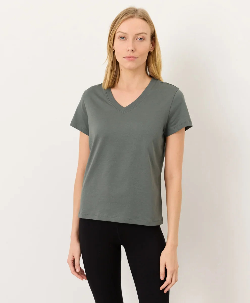 clearance softspun essential v-neck tee