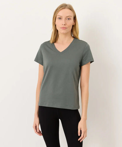 clearance softspun essential v-neck tee